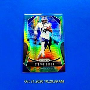 2019 Stefon Diggs Hyper Prizm #/175